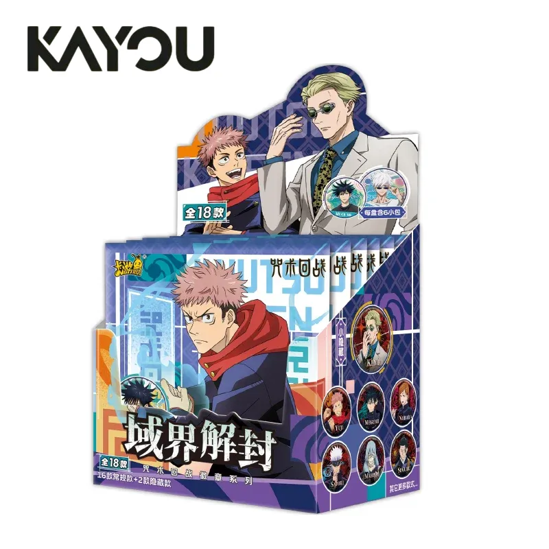Anime Jujutsu Kaisen Merchandise - เคายู จูจุตสึ ไคเซ็น แบดจ์ บลายด์ บ็อกซ์