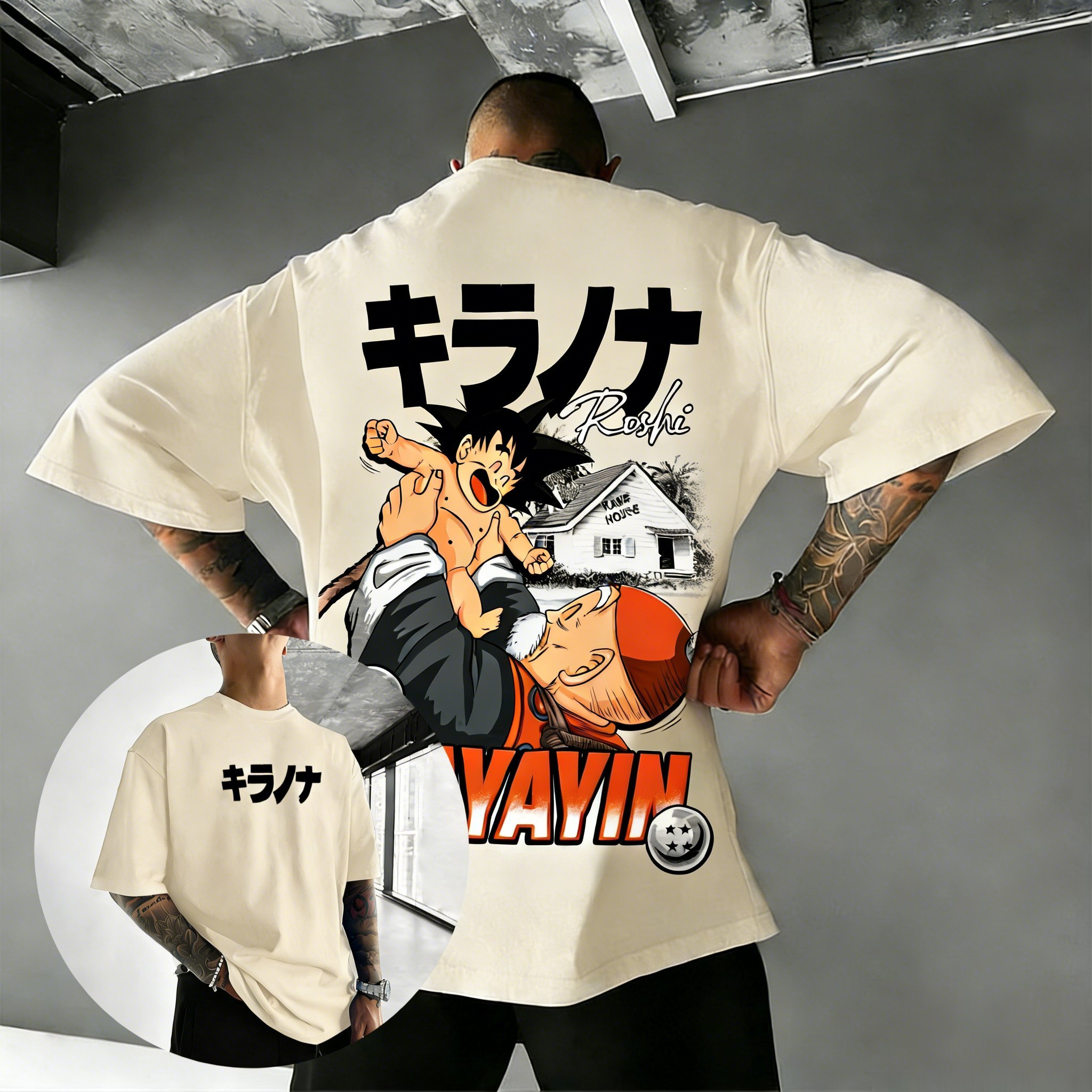 Anime Merchandise Store In Japan - เสื้อยืดลายการ์ตูนดราก้อนบอล 2026 ลายรอชิสุดฮิต สำหรับผู้ชายและผู้หญิง เสื้อยืดลำลองฤดูร้อน สไตล์สตรีทแวร์