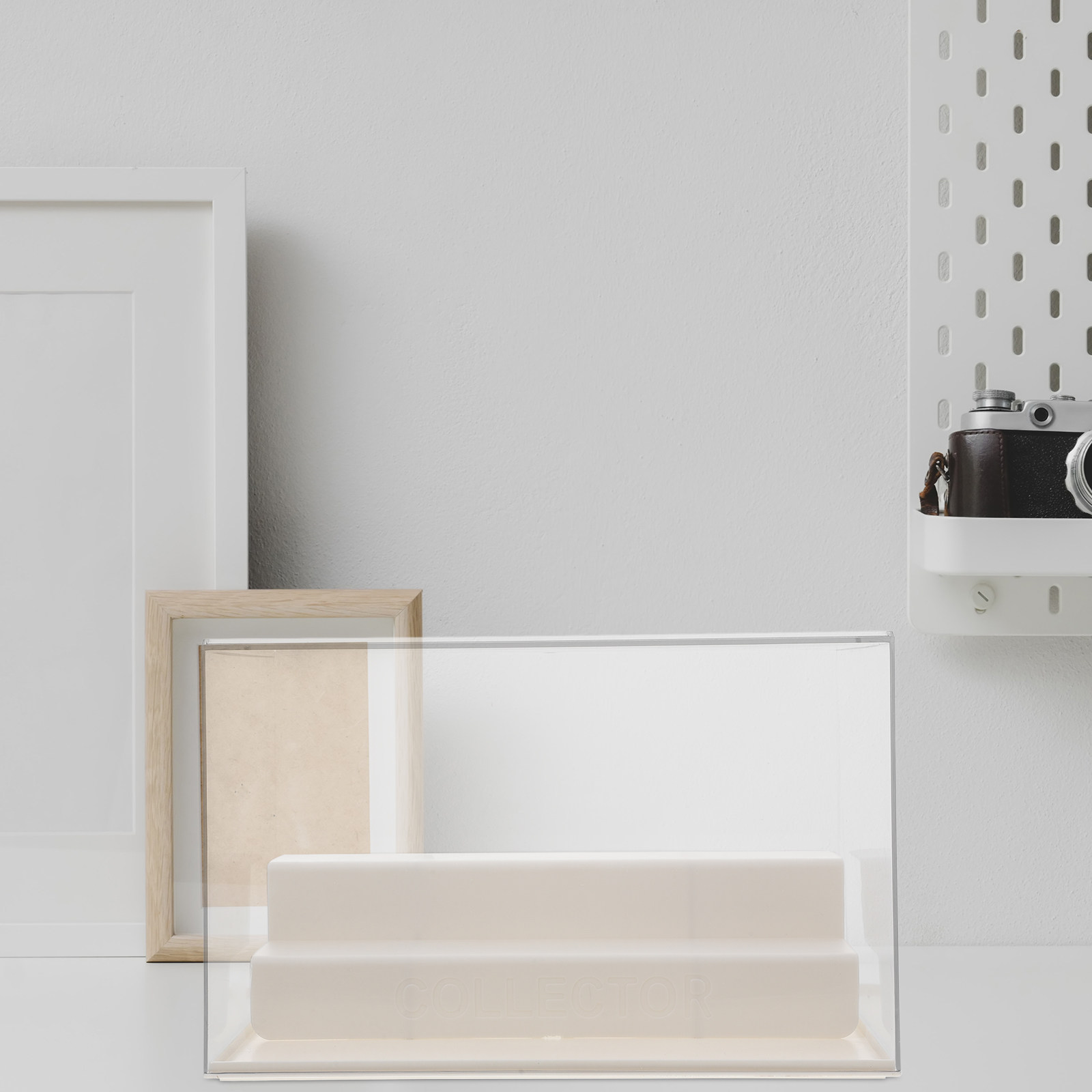 Figure Display Box - กล่องโชว์แบบใส 3 ชั้น สำหรับเก็บสะสมโมเดลจิ๋ว แท่นวางโชว์แบบโปร่งใสสำหรับฟิกเกอร์แอคชั่น