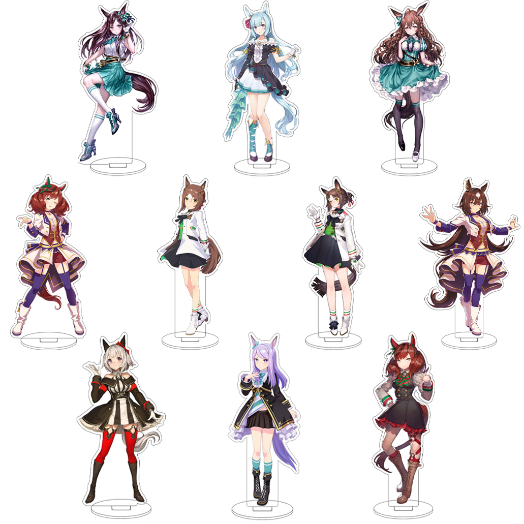 Anime Merchandise Collection - ฟิกเกอร์อะคริลิกขนาด 16 ซม. จากอนิเมะเกม Pretty Derby