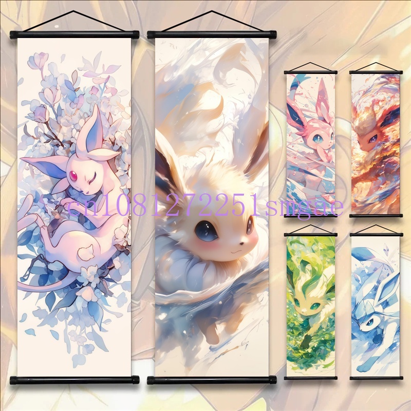 Anime Merchandise Posters - โปสเตอร์พิมพ์ลายอนิเมะ ภาพกรีนินจา การ์ดไวเออร์ ภาพวาดบนผ้าใบ ปิกาจู ภาพแขวนตกแต่งบ้าน