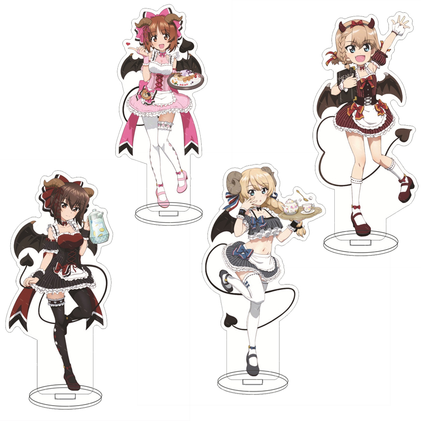 Anime Merchandise Accessories - แท่นอะคริลิกอนิเมะขนาด 16 ซม. GIRLS und PANZER