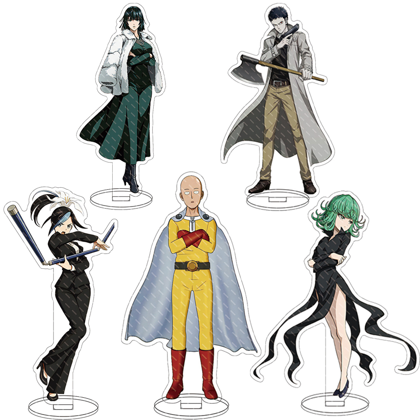 Anime Merchandise Accessories - แท่นอะคริลิกอนิเมะขนาด 16 ซม. ตัวละคร One-Punch Man