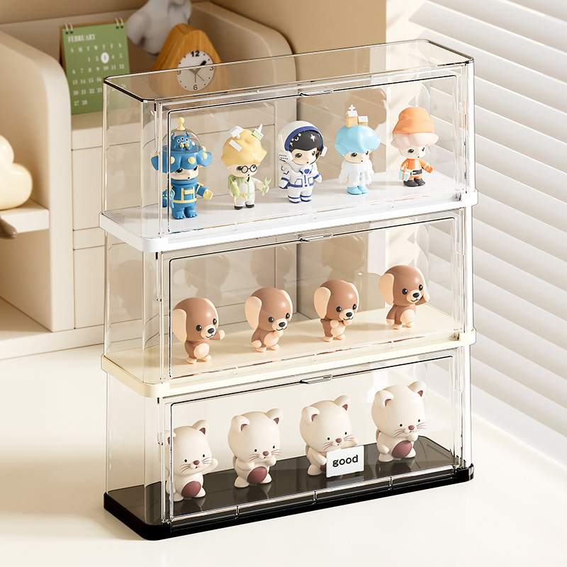 RAKKS สามารถซ้อนกล่องตาบอดกล่อ - Figure Display Box บทวิจารณ์และราคา