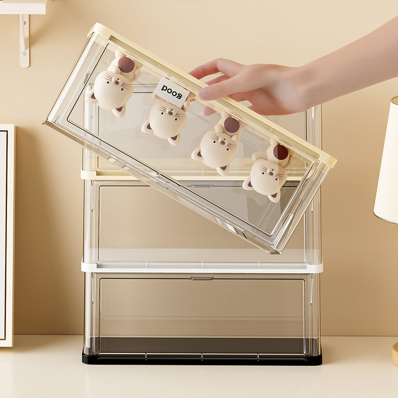 RAKKS สามารถซ้อนกล่องตาบอดกล่อ - Figure Display Box บทวิจารณ์และราคา