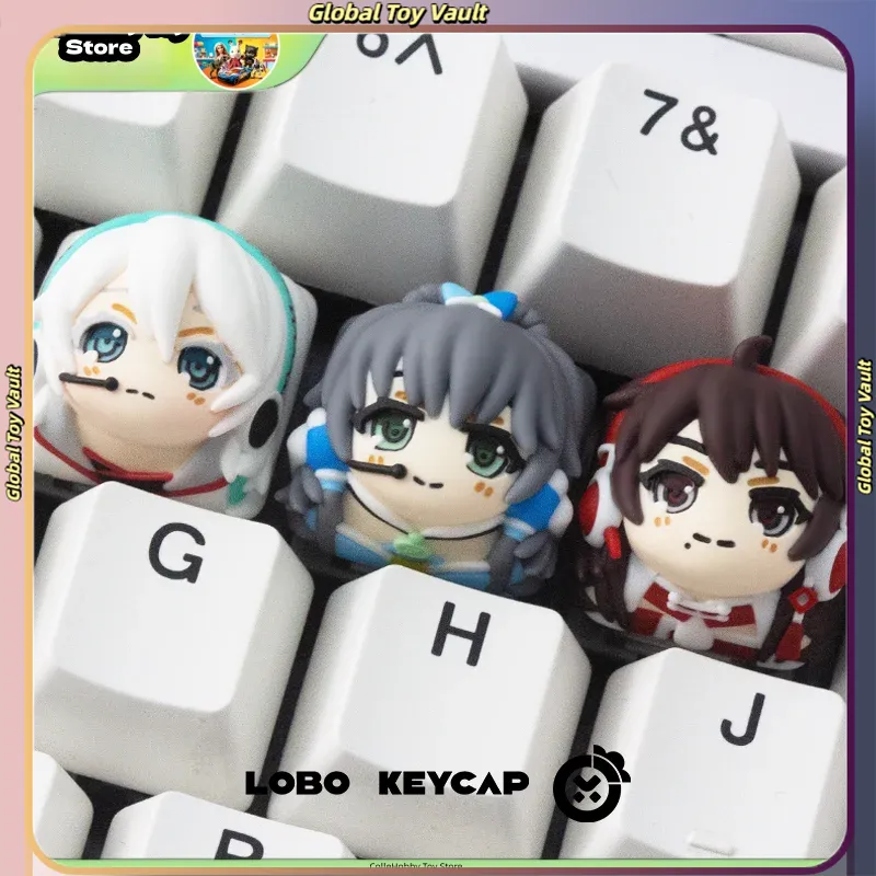 คีย์แคปเรซิ่นงานฝีมือ ลายตัวละ - Keycap Artisan Anime บทวิจารณ์และราคา