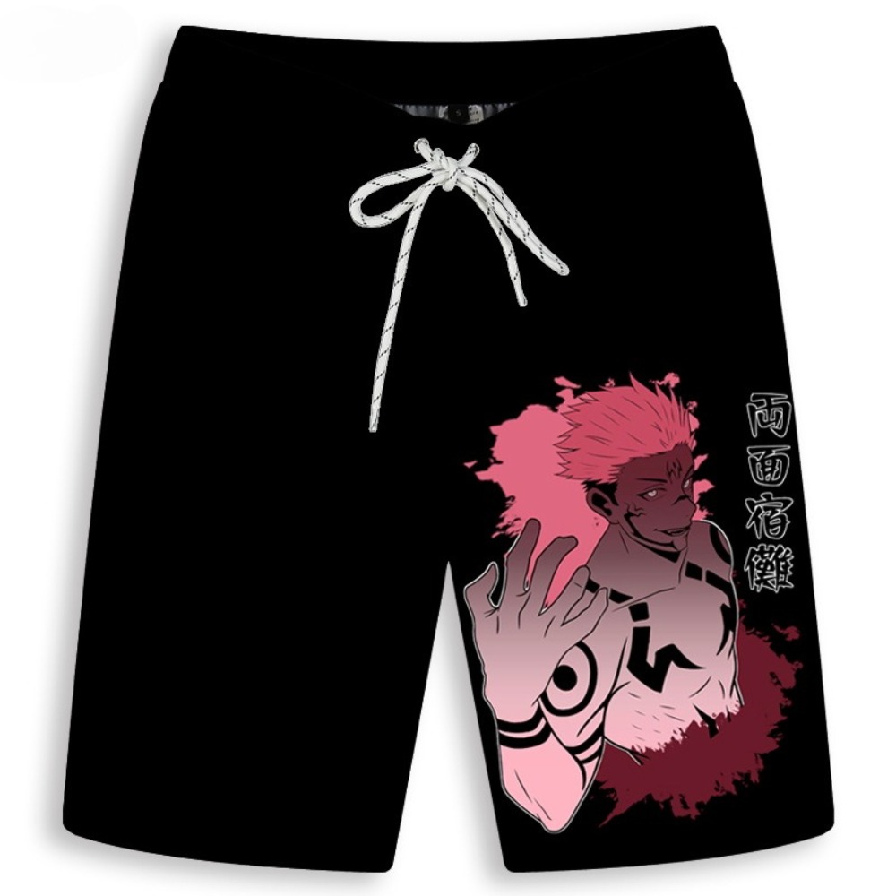 กางเกงขาสั้นพิมพ์ลายโกโจ ซาโตร - Anime Merchandise Store In Japan บทวิจารณ์และราคา