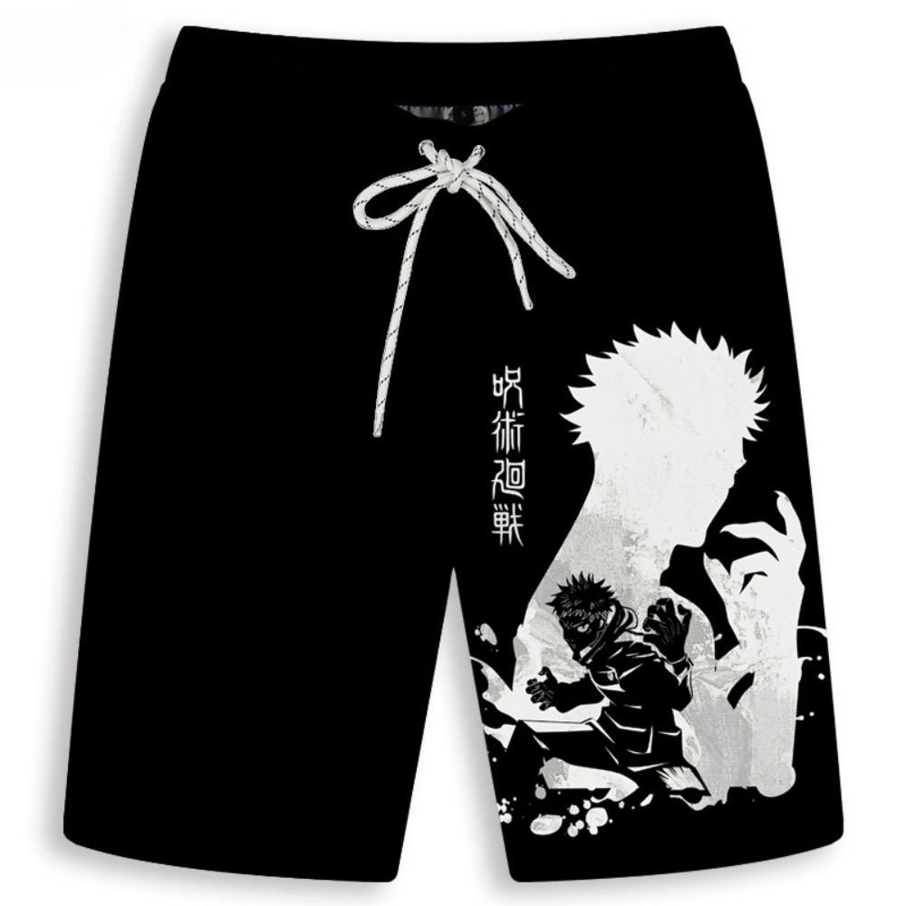 กางเกงขาสั้นพิมพ์ลายโกโจ ซาโตร - Anime Merchandise Store In Japan บทวิจารณ์และราคา