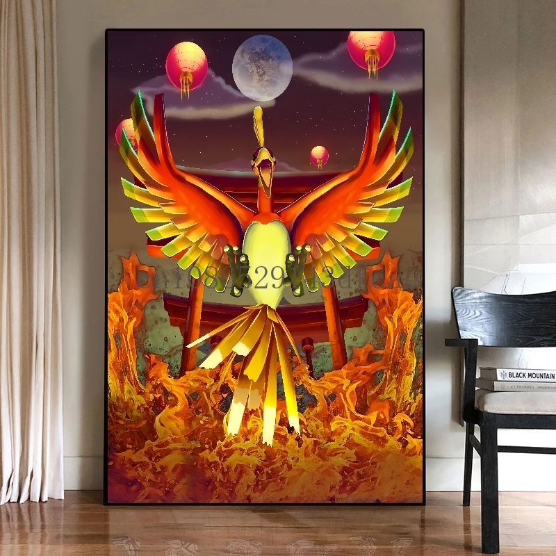 คลาสสิกญี่ปุ่นอะนิเมะ Pokemon  - Anime Merchandise Posters บทวิจารณ์และราคา