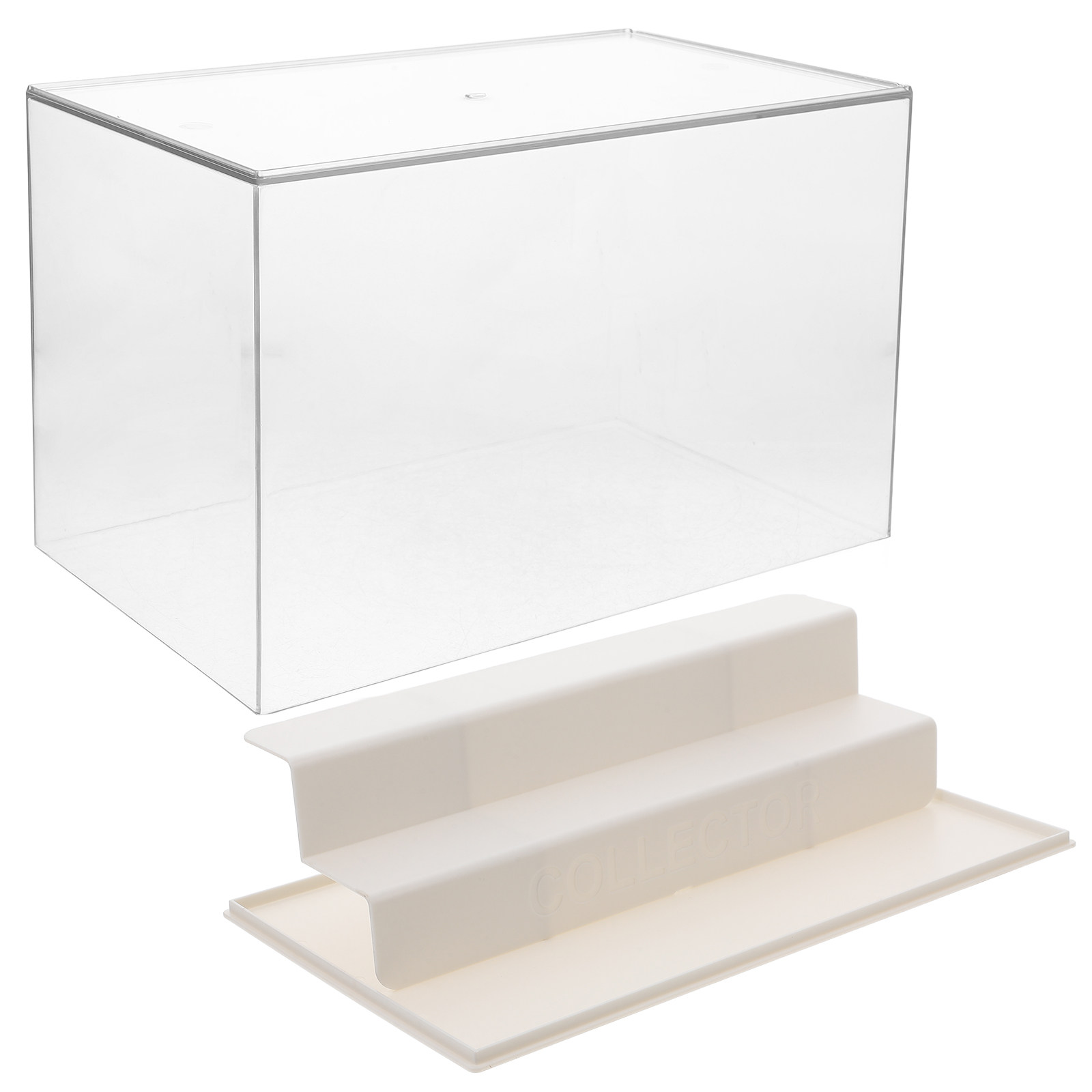 กล่องโชว์แบบใส 3 ชั้น สำหรับเก - Figure Display Box บทวิจารณ์และราคา
