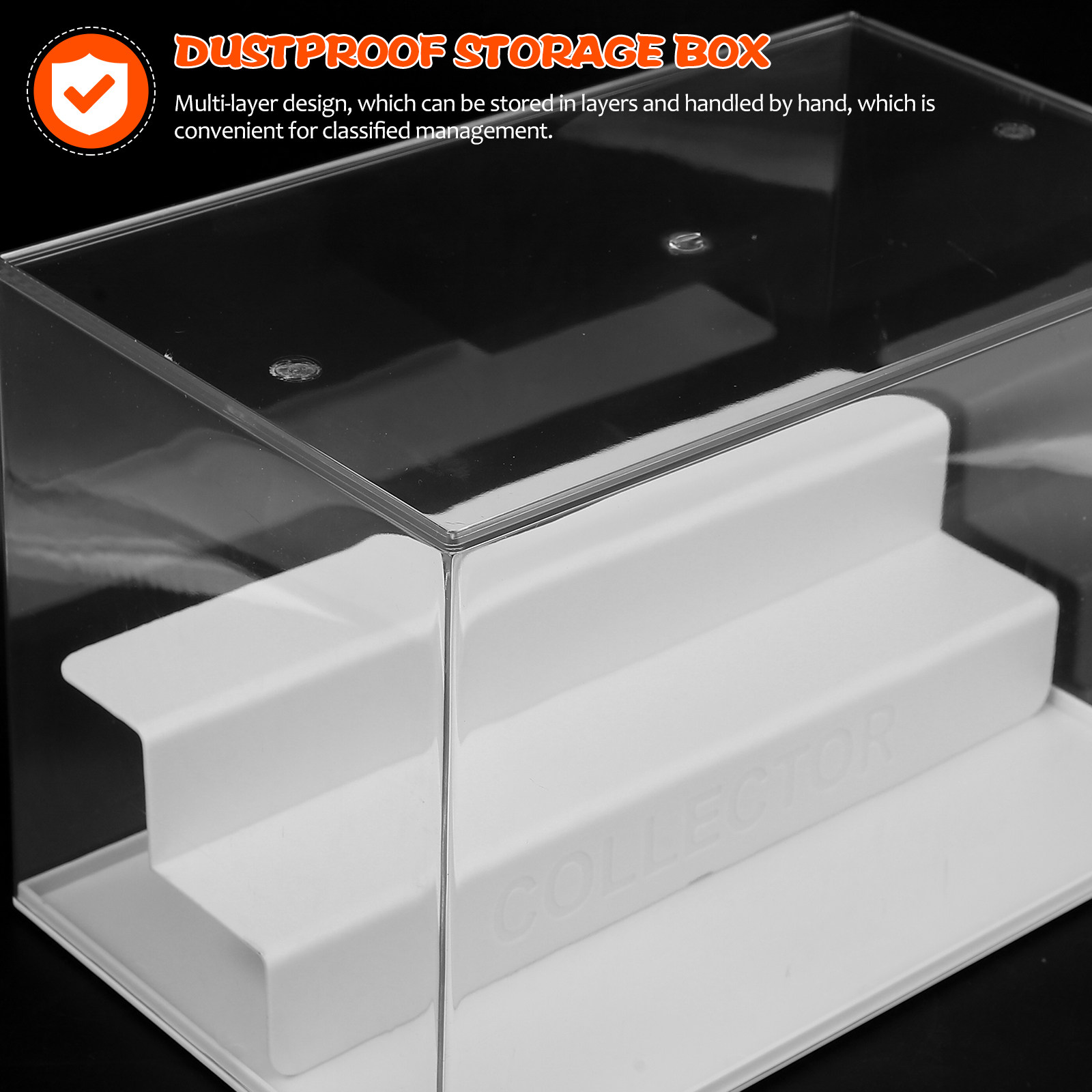 กล่องโชว์แบบใส 3 ชั้น สำหรับเก - Figure Display Box บทวิจารณ์และราคา