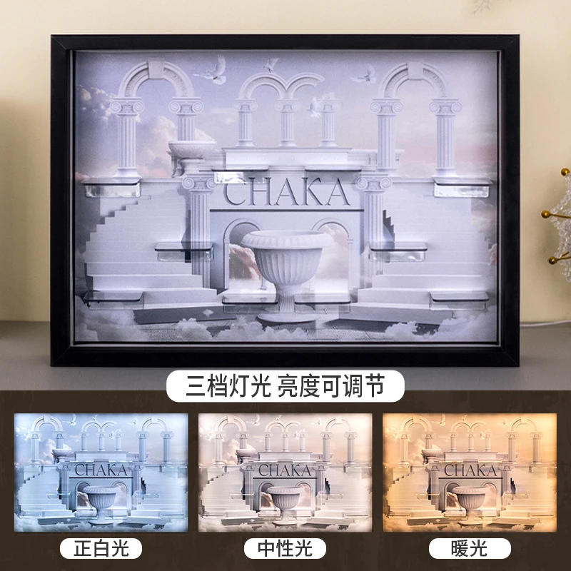 กล่องโชว์อะคริลิคไม้พร้อมไฟ LE - Figure Display Box บทวิจารณ์และราคา