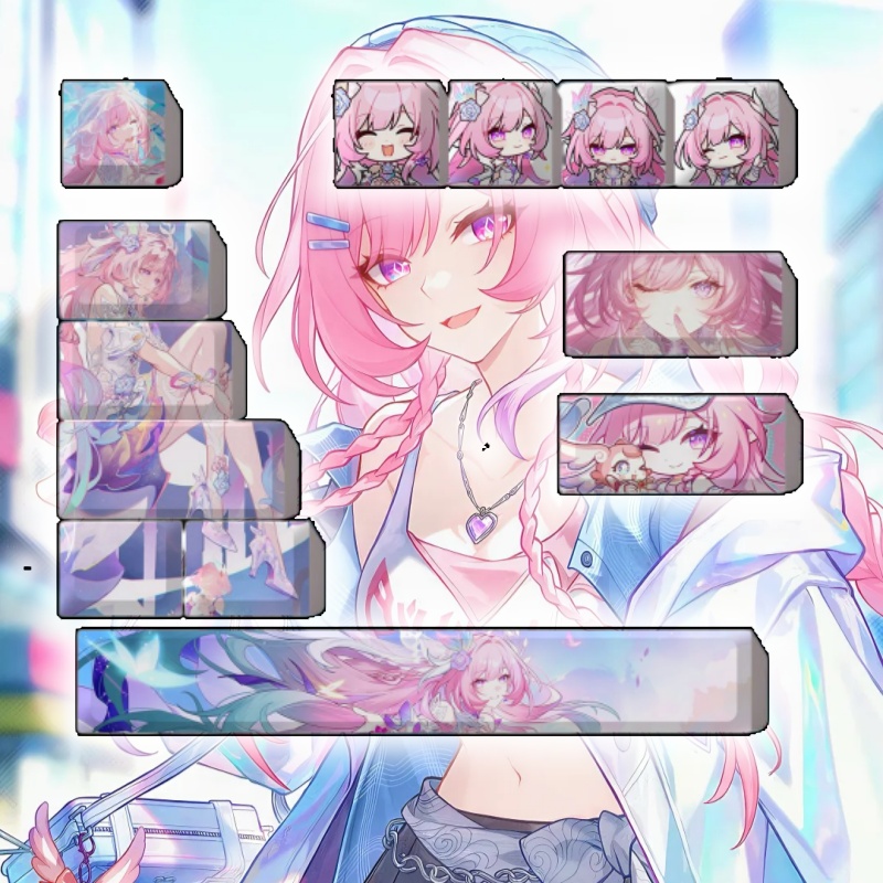 คีย์แคปอนิเมะธีม Honkai: Star  - Keycap Artisan Anime บทวิจารณ์และราคา